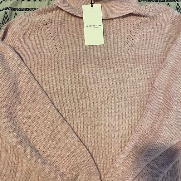 🆕Scotch & Soda pink turtleneck sweater - Picture 7 of 10